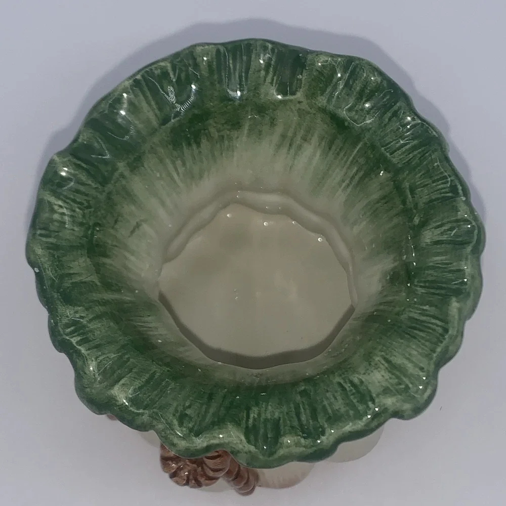 Fitz And Floyd Gardening Gourmet Collection Onion Votive Candleholder Rare EUC